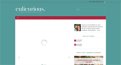 Desktop Screenshot of culicurious.com