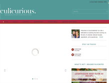 Tablet Screenshot of culicurious.com